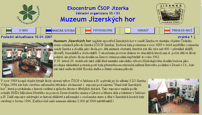 Web 35/03 Jizerka ZO
